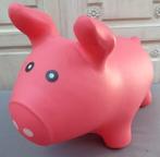 skippybal opblaasbaar varken, Ophalen, Gebruikt