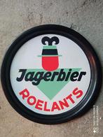 Plateau en émail plaque émaillée JAGERBIER ROELANTS, Collections, Collections Autre, Enlèvement ou Envoi, Utilisé