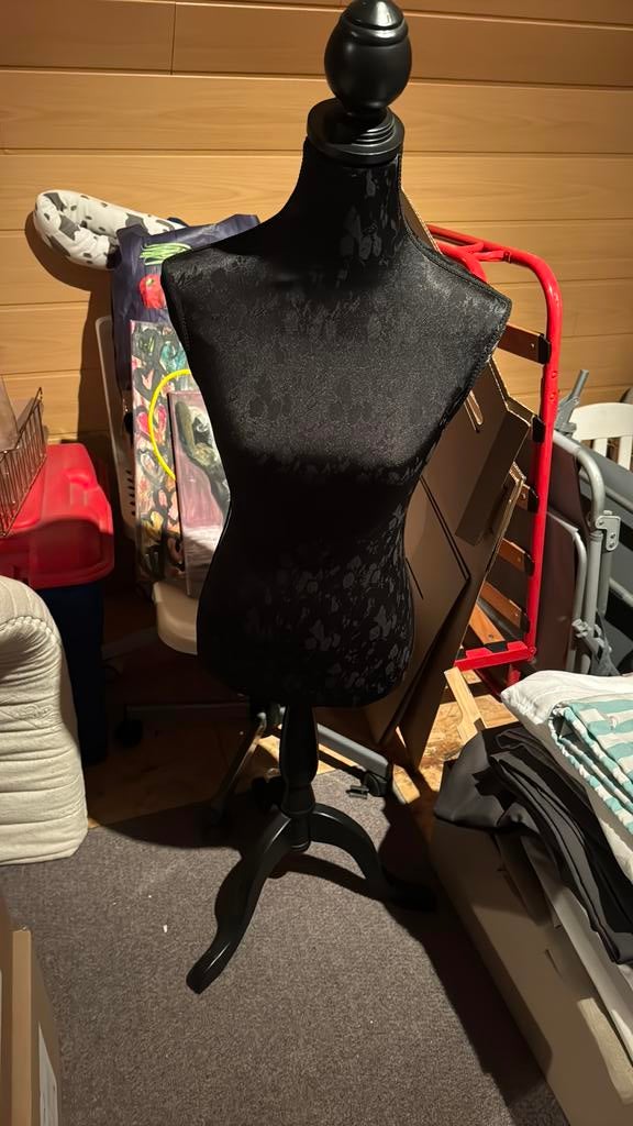 Zwarte paspop, Dieren en Toebehoren, Ophalen, Zo goed als nieuw