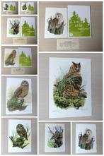 5 Dessins numérotés A4 Buzin avec certificat, Enlèvement ou Envoi