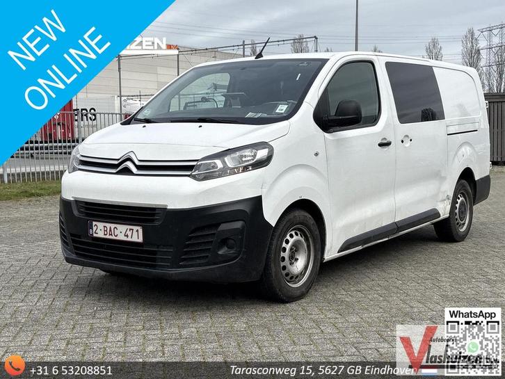 Citroën Jumpy 1.5 BlueHDi 100 XS S&S | € 6.950,- NETTO! | Eu, Auto's, Bestelwagens en Lichte vracht, Bedrijf, ABS, Centrale vergrendeling
