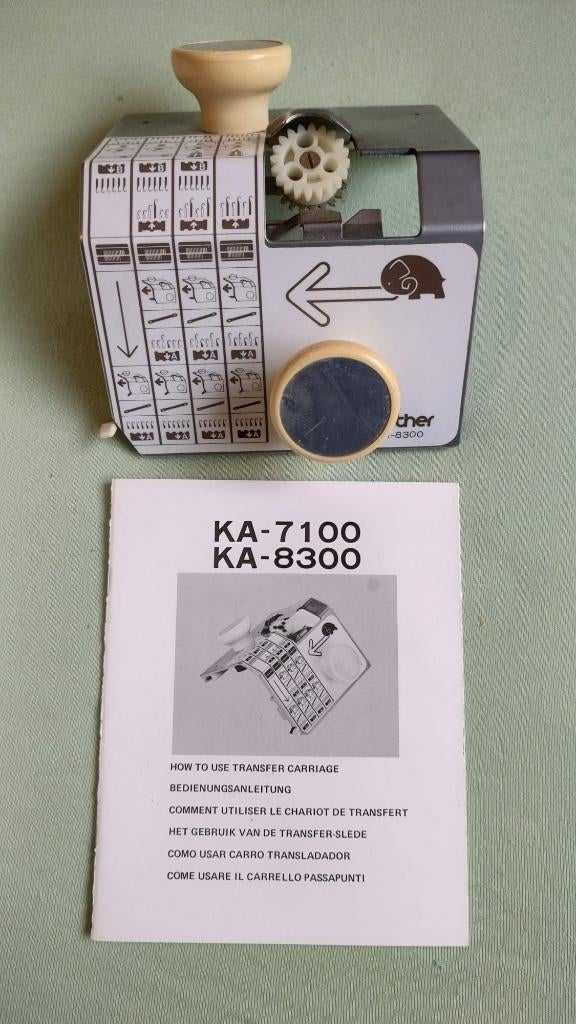 Brother transferslede KA-8300, Hobby en Vrije tijd, Breien en Haken, Ophalen, Gebruikt, Breien, Overige typen