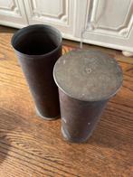 Lot 2 douilles d’obus WWI– Polte Magdeburg 1915 -916 –Vides, Enlèvement ou Envoi