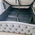 Bed, Huis en Inrichting, Slaapkamer | Bedden, Ophalen, Grijs