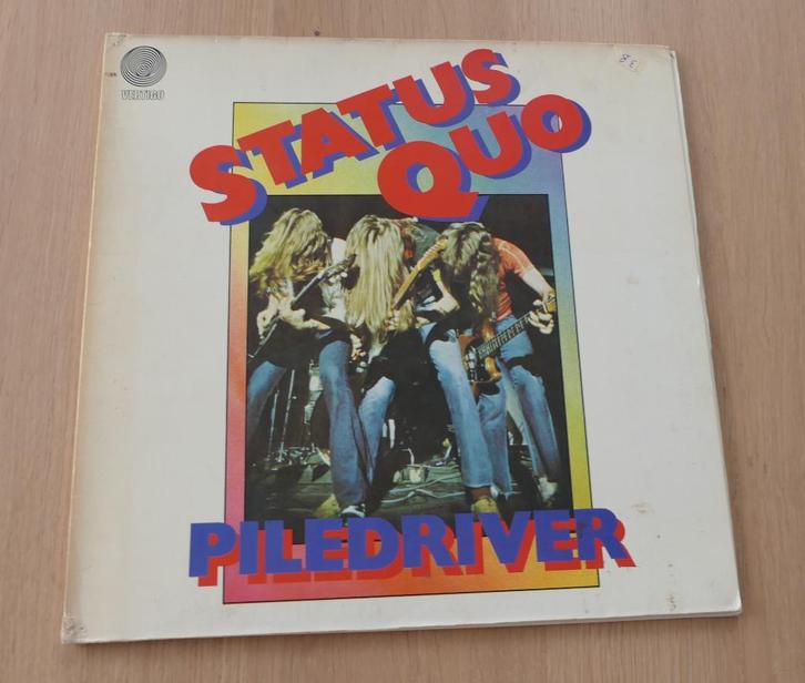 LP Status Quo ‎– Piledriver, Cd's en Dvd's, Vinyl | Rock, Zo goed als nieuw, Poprock, 12 inch, Ophalen of Verzenden