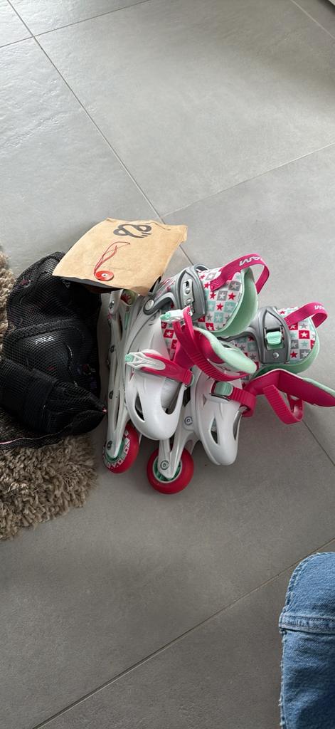 Skeelers Nijdam schoenmaat 29 tot 32 en bescherming, Ophalen, Verstelbaar, Zo goed als nieuw, Kinderen