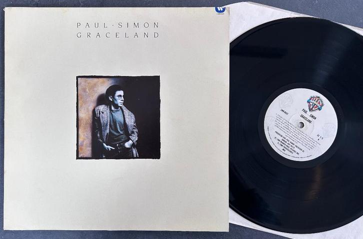 PAUL SIMON - Graceland ( LP; NMINT ), Cd's en Dvd's, Vinyl | Rock, Zo goed als nieuw, Singer-songwriter, 12 inch, Verzenden