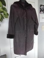 Bruine taupe suède jas voor dames | CANDA /T.M., Kleding | Dames, Maat 38/40 (M), Bruin, Ophalen of Verzenden, Zo goed als nieuw