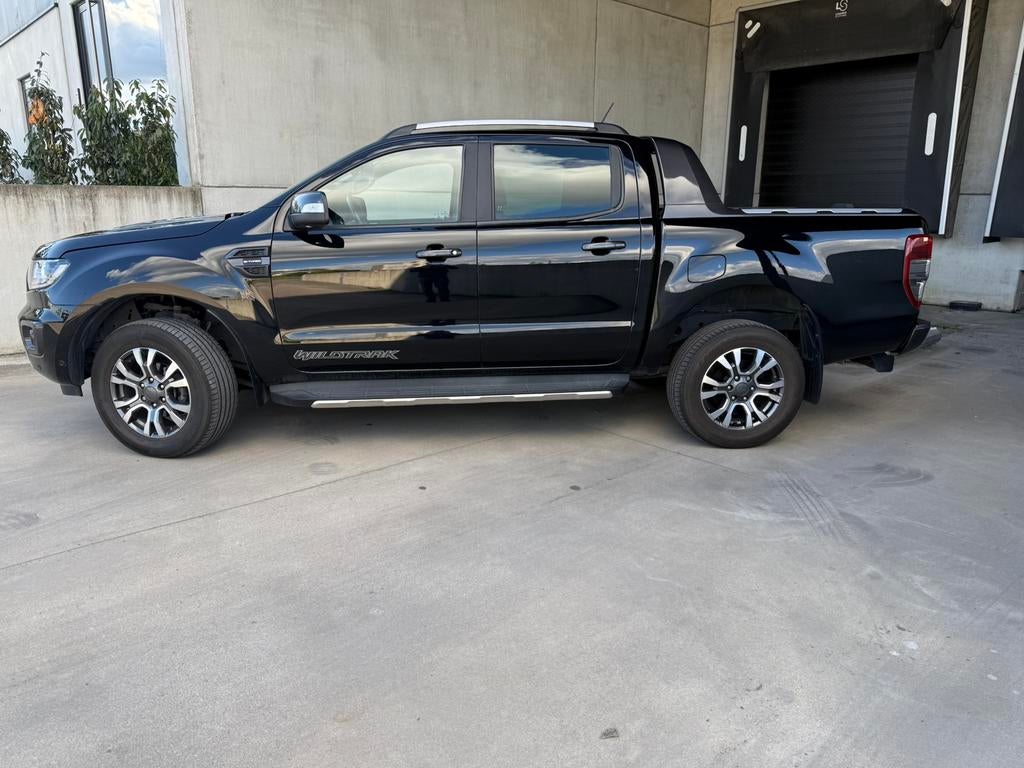 Ford Ranger Wildtrak 2.0 BiTurbo – 4x4 – 2021, Autos, Ford, Cuir, Achat, Euro 6, Noir