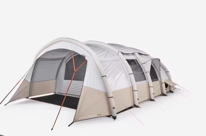 AirSecond 6.3 XXL opblaastent, Caravans en Kamperen, Tenten, meer dan 6, Zo goed als nieuw, Ophalen