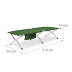 Veldbed, Ophalen, Zo goed als nieuw