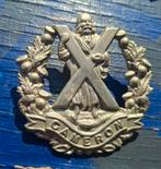 Insigne de casquette écossaise WW1 WW2, Enlèvement ou Envoi