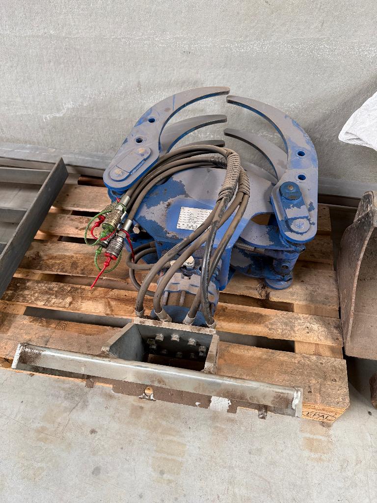 knikmops toebehoren: Grijper, hijsarm, Ophalen, Wiellader of Shovel