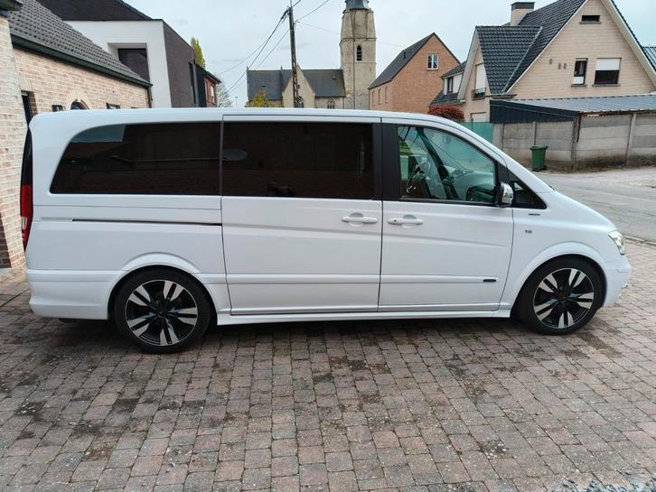 Mercedes Viano V6 lichte vracht 5 zitplaatsen, Autos, Mercedes-Benz, Particulier, Viano, ABS, Caméra de recul, Phares directionnels