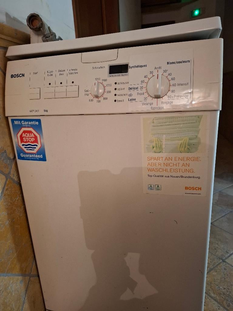 A donner machine a laver, 6 à 8 kg, Enlèvement, Utilisé, Chargeur frontal