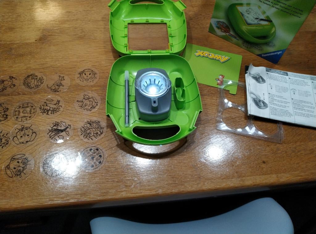 Xoomy dieren, Ophalen, Gebruikt