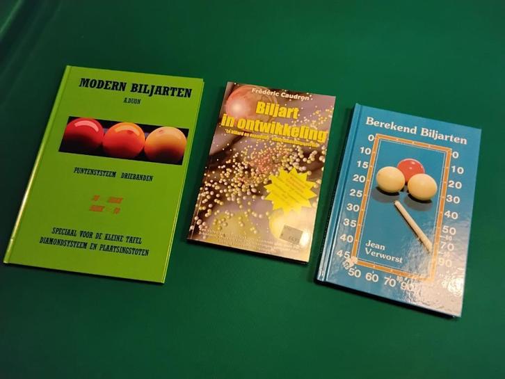 Biljartboeken, Sport en Fitness, Biljarten en Poolen, Zo goed als nieuw, Ophalen of Verzenden