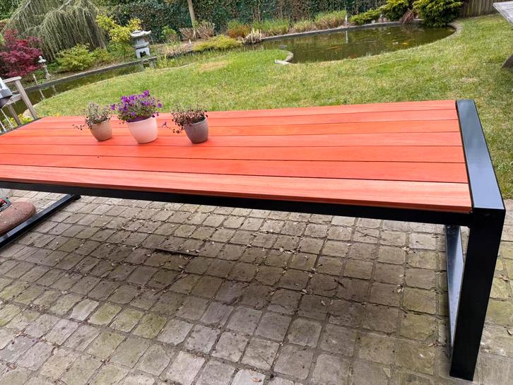 Nieuwe tuintafel padouk  . Zie omschrijving, Tuin en Terras, Tuintafels, Nieuw, Hout, Ophalen