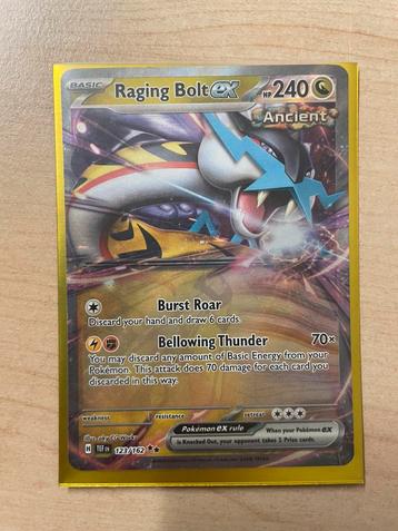Raging bolt ex # 123 beschikbaar voor biedingen