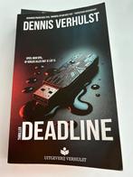 Thriller : Deadline van Dimitri Verhulst, Boeken, Ophalen of Verzenden, Zo goed als nieuw, Dimitri Verhulst, België