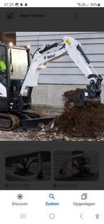 Minigraver bobcat 2,7 ton e27z te huur 100eur /dag 400/week, Articles professionnels, Machines & Construction | Grues & Excavatrices