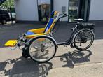 Huka Duet rolstoelfiets met sterke motor NIEUW !, Fietsen en Brommers, Fietsen | Vouwfietsen, Versnellingen, Nieuw, Deels opvouwbaar