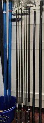 DEEL 3 + 4 EN DRIE KITS VAN COLMIC FIRE CARP SUPERIOR S21, Ophalen, Zo goed als nieuw, Vaste hengel