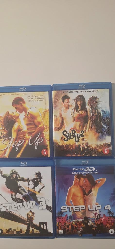 Step up 1-4, Cd's en Dvd's, Blu-ray, Zo goed als nieuw, Ophalen of Verzenden