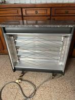 Electrisch vuur op wielen, Doe-het-zelf en Bouw, Verwarming en Radiatoren, Ophalen, Zo goed als nieuw