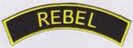Rebel stoffen opstrijk patch embleem #5, Motos, Accessoires | Autre, Neuf
