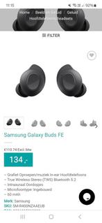 Samsung galaxy buds fe graphite, Ophalen of Verzenden, Nieuw
