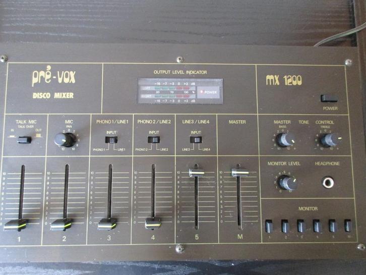 PRE-VOX MX1200 JAPAN mixer, Muziek en Instrumenten, Mengpanelen, Ophalen of Verzenden