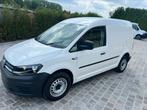 VW Caddy 75.000 km. 2018, Auto's, Bestelwagens en Lichte vracht, 75 kW, Volkswagen, Wit, Leder