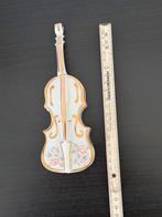 Limoges puntgaaf, uurwerken, schaaltje en viool, Verzamelen, Porselein, Kristal en Bestek, Ophalen of Verzenden, Zo goed als nieuw