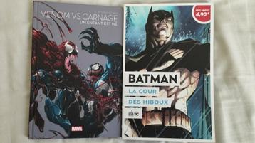 Comics batman la cour des hiboux / venom vs carnage, Plusieurs comics, Enlèvement, Europe