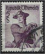 Oostenrijk 1948-1950 - Yvert 754 - Zillertal (ST), Postzegels en Munten, Verzenden, Gestempeld