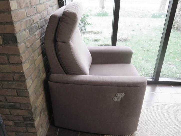 Relax zetel van “Zetelfabriek Cammers”, Huis en Inrichting, Fauteuils, Zo goed als nieuw, Stof, 75 tot 100 cm, 75 tot 100 cm, Ophalen