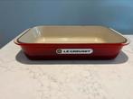 Le Creuset gietijzeren ovenschaal 40 cm in nieuwstaat, Huis en Inrichting, Gietijzer, Overige typen, Ophalen of Verzenden, Zo goed als nieuw