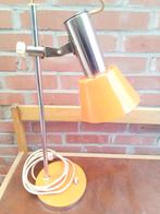 Vintage oranje lamp, Huis en Inrichting, Ophalen of Verzenden