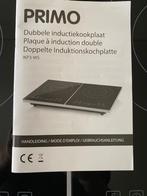Dubbele inductiekookplaat NIEUW, Ophalen of Verzenden, Nieuw, Vrijstaand, Inductie