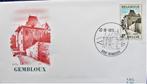 FDC TOERISME- GEMBLOUX- AS- LIEGE- SINT-NIKLAAS, Postzegels en Munten, Ophalen of Verzenden, Gestempeld, Plaats of Gebouw