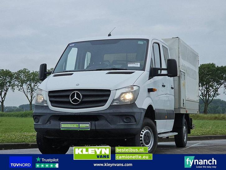 Mercedes-Benz SPRINTER 316 4x4 Open-Laadbak AC!, Auto's, Bestelwagens en Lichte vracht, Bedrijf, 4x4, ABS, Airconditioning, Centrale vergrendeling