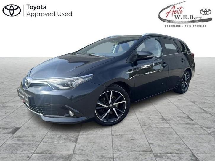 Toyota Auris 1.8 HSD Break Black Edition, Auto's, Toyota, Auris, Airbags, Airconditioning, Bluetooth, Centrale vergrendeling, Climate control