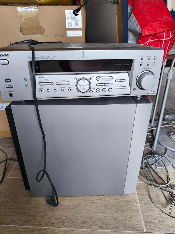 SONY dolby subsurround home cinema, Audio, Tv en Foto, Home Cinema-sets, Gebruikt, Overige spelers, 5.1-systeem, Sony, Ophalen