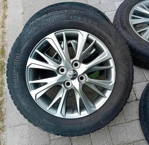 Winterbanden velgen alu Toyota Yaris 15inch TPMS 4X100 6mm❄️, Auto-onderdelen, Besturing, Daihatsu, Mazda, Nissan, Opel, Peugeot