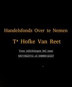 Brasserie te Reet, Zakelijke goederen, Bedrijfs Onroerend goed