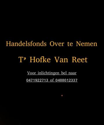 Brasserie te Reet beschikbaar voor biedingen