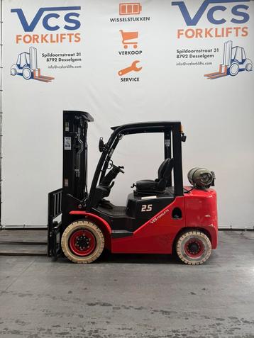HANGCHA HEFTRUCK 2,5t lpg triplex 5m + GARANTIE beschikbaar voor biedingen
