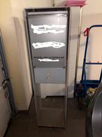 Brievenbus met naambord Archifer modern strak, Ophalen, Gebruikt, Aluminium, Staande brievenbus