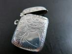 Antieke Engelse Sterling zilveren Vesta Case 1908, Antiek en Kunst, Antiek | Zilver en Goud, Ophalen of Verzenden, Zilver